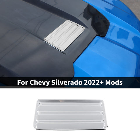 For 2022+ Chevy Silverado 1500 Hood Scoop Panel Decor Cover Bezel