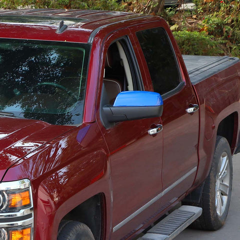 Side Rearview Mirror Decor Cover Trim For Chevy Silverado/GMC Sierra 2014-2018 Accessories | CheroCar