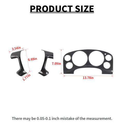 For 2007-2013 Chevy Avalanche/Suburban/Tahoe/Siverado/GMC-YUKON/SIERRA Steering Wheel/Instrument Panel Trim Cover Kit