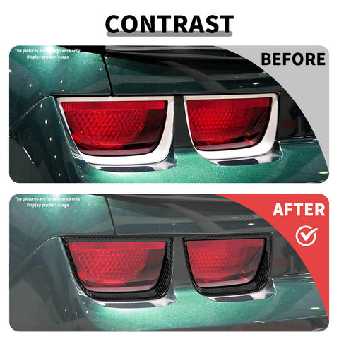 For 2010-2013 Chevy Camaro Rear Tail Light Lamp Cover Trim