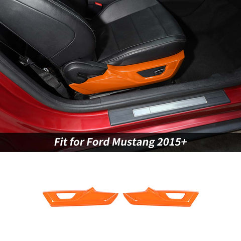 Inner Seat Side Panel Decor Trim Cover For Ford Mustang 2015+ Accessories | CheroCar