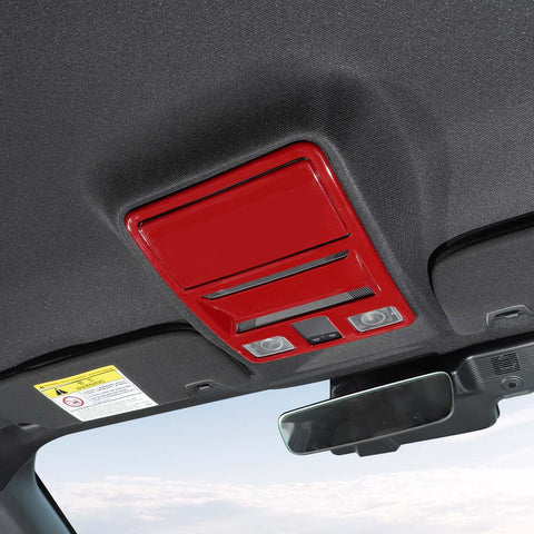 For 2024+ Ford Mustang Front Top Roof Reading Light Panel Bezel Cover Trim Decor