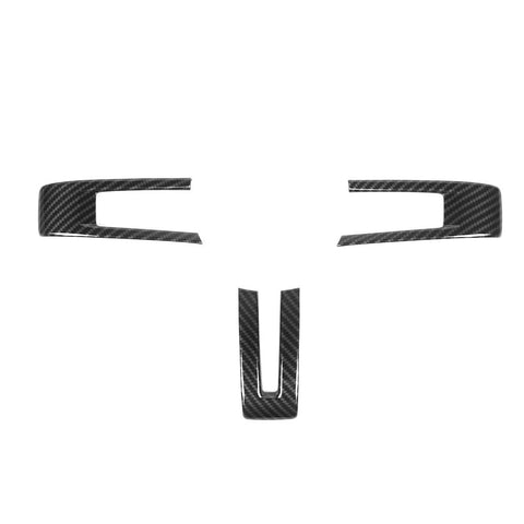 Center Control Steering Wheel Trim Decor For Ford Mustang 2009-2013 Accessories | CheroCar