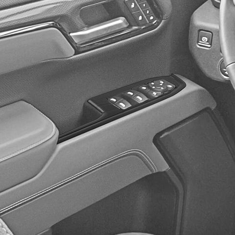 For 2022+ Chevy Silverado 18 x Inner Center Console Dash & Door Handle Trim Cover Kit