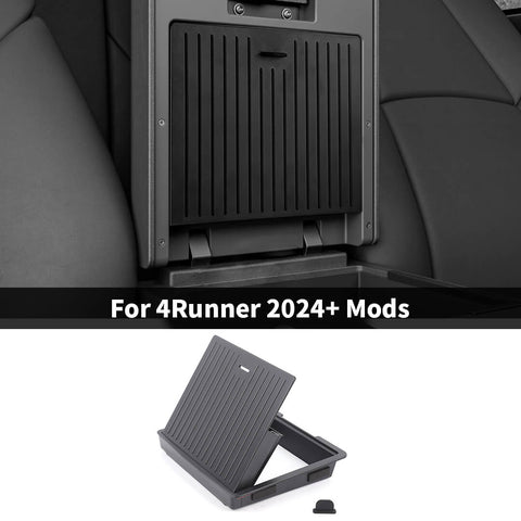 For 2024+ 4Runner Center Console Armrest Hidden Storage Box