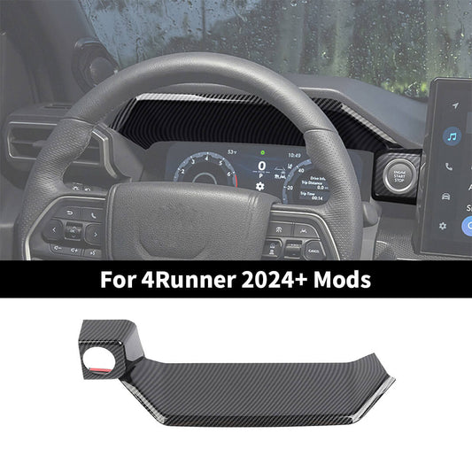 For 2024+ 4Runner Interior Center Console Dashboard Panel Trim Cover