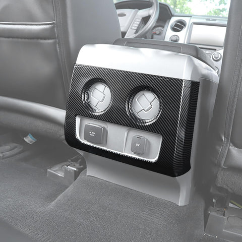 For 2009-2014 Ford F150 Raptor Rear Cup Holder Trim Cover