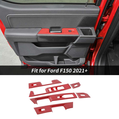 Window Lift Switch Panel Frame Trim Cover For Ford F150 2021+ Accessories | CheroCar