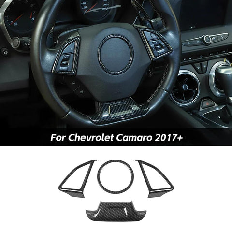 Steering Wheel Cover Decor Kit For Chevrolet Camaro 2017+｜CheroCar