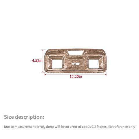 Rear Back Air Conditioner Outlet Vent Panel Trim For Chevy Silverado/GMC Sierra 2022+ Accessories | CheroCar