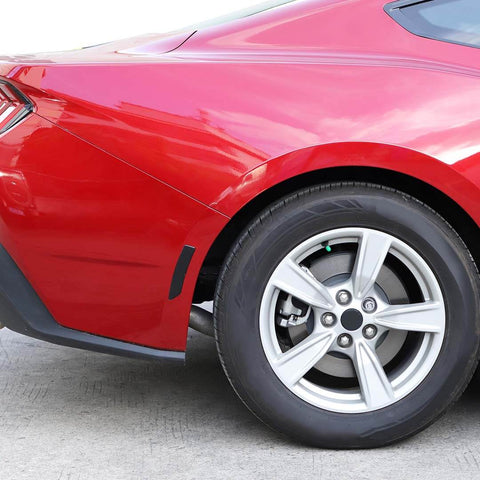 For 2024+ Ford Mustang Smoked Black Side Wheel Light Cover Trim Decoration