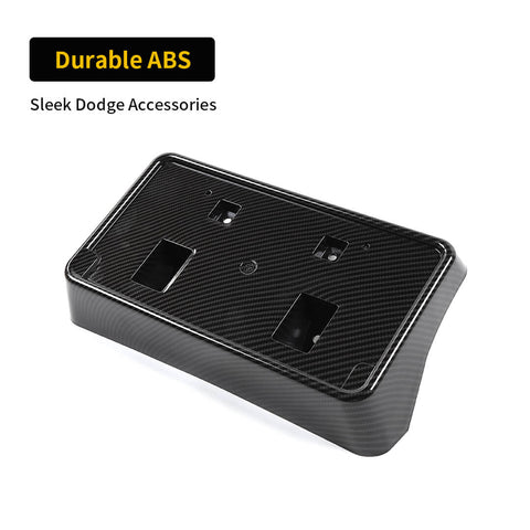 For 2010+ Dodge Challenger Front License Plate Holder Bracker Base