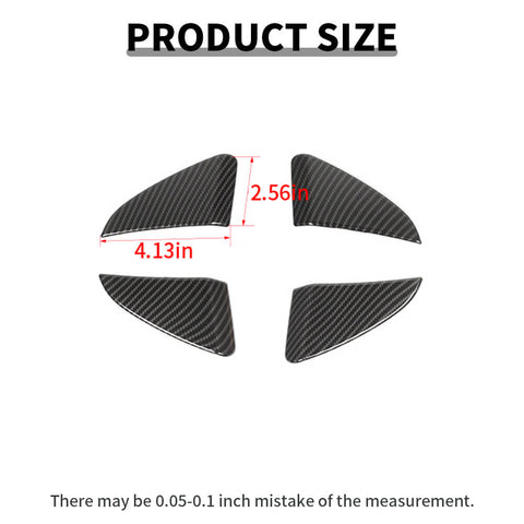 For 2018+ Dodge RAM A-pillar Grab Handle Cover Trim Sticker