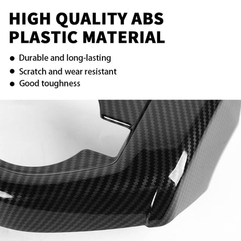 For 2018+ Dodge Ram Rear Air Condition Outlet Vent & Rear Seat Cup Holder Panel Trim