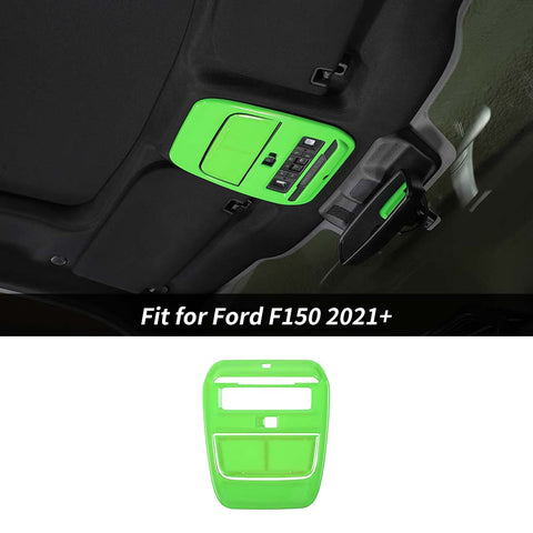 Front Roof Reading Light Lamp Panel Cover Trim For Ford F150 2021+ Accessories | CheroCar