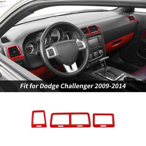 AC Air Vent Outlet Cover Bezel Trim For Dodge Challenger 2009-2014｜CheroCar