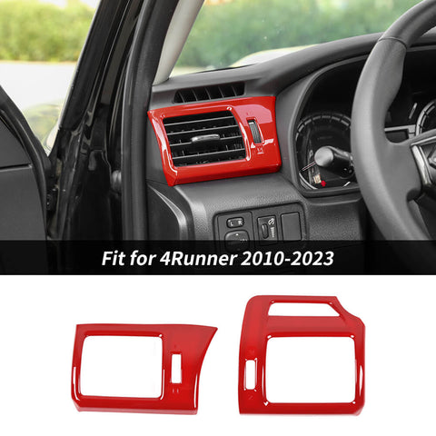 For 2010-2023 Toyota 4Runner Center Console Side Air Vent Outlet Trim