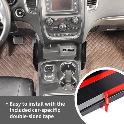 For 2014-2020 Dodge Durango Center Console Gear Shift Storage Box Organizer Tray