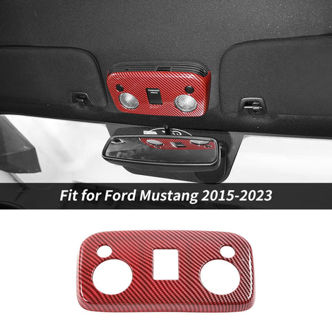 For Ford 2015-2023 Mustang Reading Light Panel Front Lamp Trim Cover