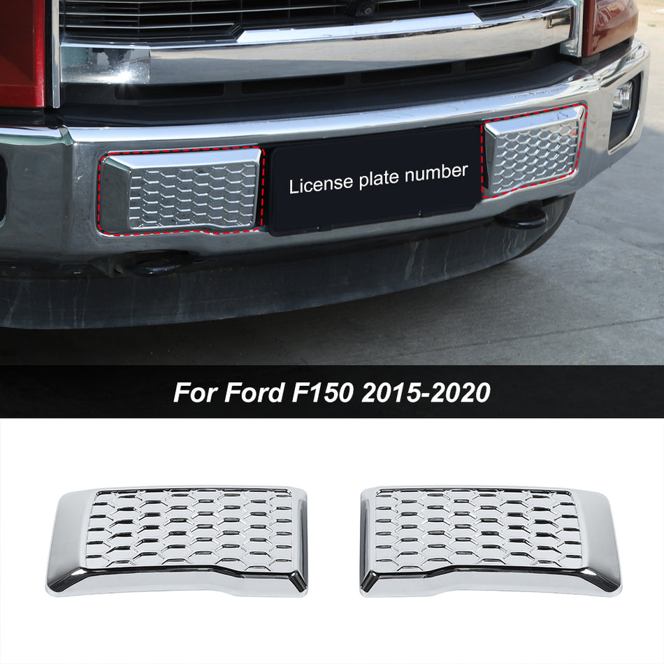 For 2015-2020 Ford F150 Front Bumper Corner Decor Cover Trim