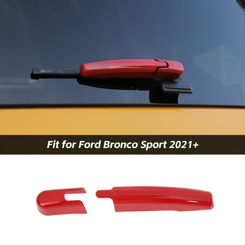 Rear Window Rain Wiper Cover Trim Decor For Ford Bronco Sport 2021+ Accessories | CheroCar