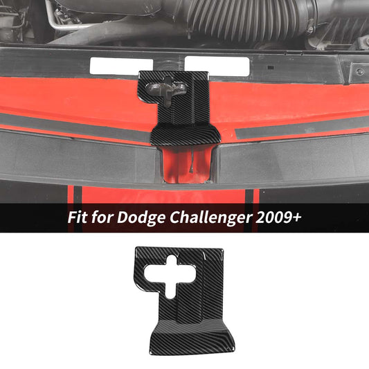 For 2009+ Dodge Challenger Hood Lock Bolt Dust-Proof Gap Protection Cover