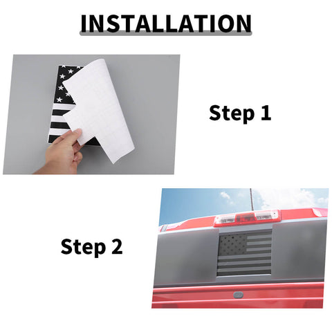 For 2023+ Chevy Colorado/GMC-CANYON Rear Middle Window Sticker Decal Trim Cover