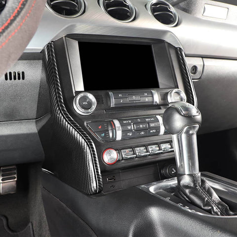 For 2015-2023 Ford Mustang Interior Center Console Side Dashboard Panel Cover Trim