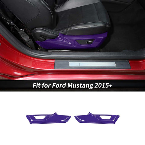 Inner Seat Side Panel Decor Trim Cover For Ford Mustang 2015+ Accessories | CheroCar