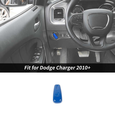 Headlight Switch Knob Trim Cover for Dodge Challenger 2015+ & Charger 2010+ & Durango 2011+ & 300CC 2011+｜CheroCar