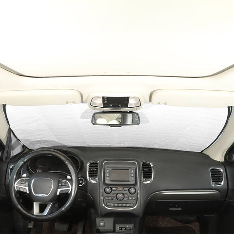 For 2011+ Dodge Durango Front Windshield Sunshade Protector Sun Shade Visor