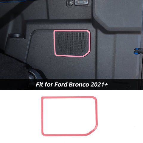 Rear Cargo Trunk Speaker Horn Trim Cover Decor For Ford Bronco 2021+ Accessories | CheroCar