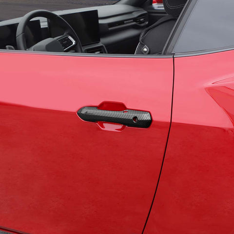 For 2024+ Ford Mustang Door Handle Cover Trim Decor Protector Shell Guard