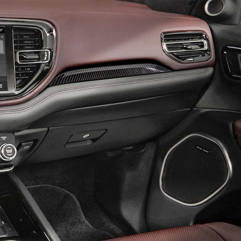 For 2011+ Dodge Durango Co-Pilot Center Console Dash Strip Trim Cover