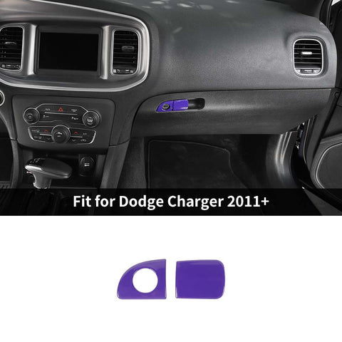 Passenger Storage Grab Handle Button Trim for Dodge Challenger 2015+ & Charger 2010+ & Chrysler 300C 2011+｜CheroCar