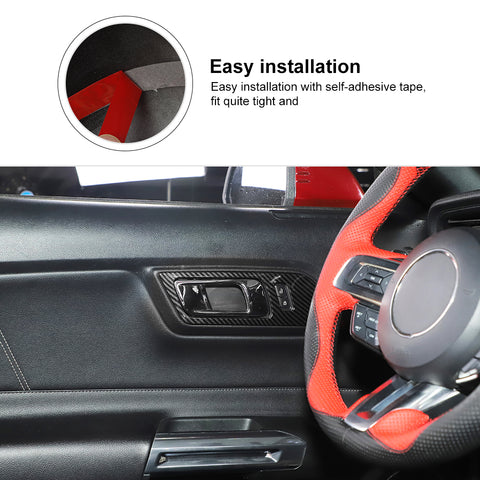 Door Handle Frame Trim Cover For Ford Mustang 2015+｜CheroCar