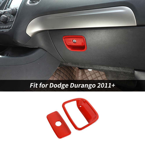 Passenger Co-pilot Storage Box Handle Panel Cover Trim For Dodge Durango 2011+ Accessories | CheroCar