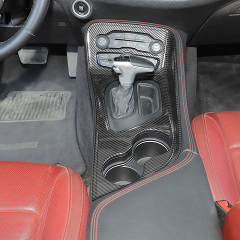 For 2015+ Dodge Challenger 9x Car Interior Dashboard Gear Panel Decor Cover Trim Kit Accessories