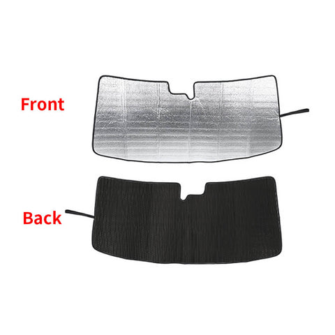 For 2010-2015 Chevy Camaro Windshield Sun Shade Front Window Shade Sun Visor UV Block