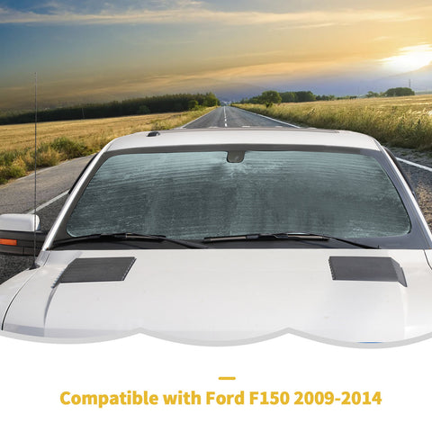 Front Window Sun Shade Foldable Sun Visor For Ford F150 2009-2014｜CheroCar