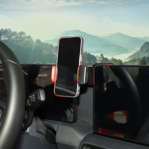 For 2024+ Ford Mustang Center Console Dashboard Phone Holder Bracket