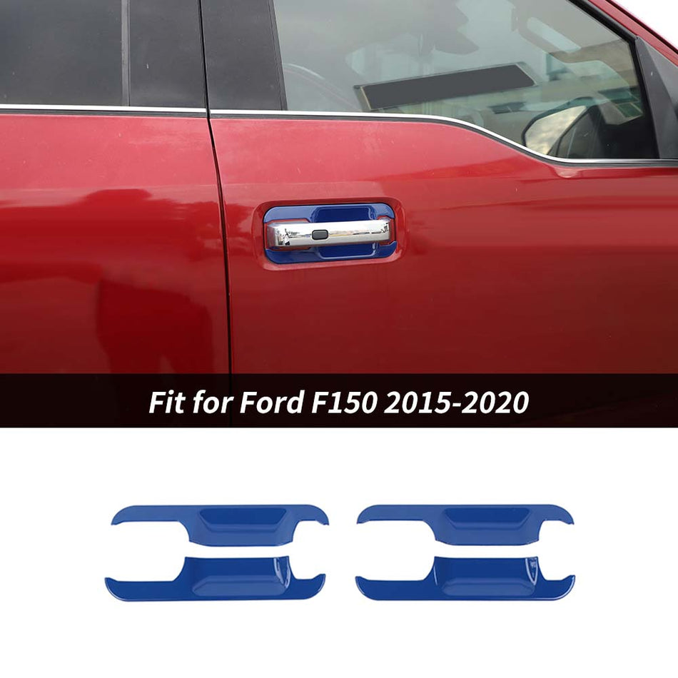 For 2015-2020 Ford F150 2-Dr Exterior Door Handle Bowl Trim Cover Decor