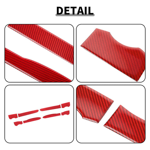 For 2010-2023 Toyota 4Runner Door Storage Box Mat Slot Panel Trim