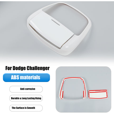 For 2011+ Dodge Charger/Durango/300C Front Reading Light Cover Lamp Trim Bezel
