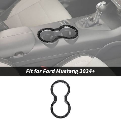 For 2024+ Ford Mustang Car Water Cup Holder Cover Trim