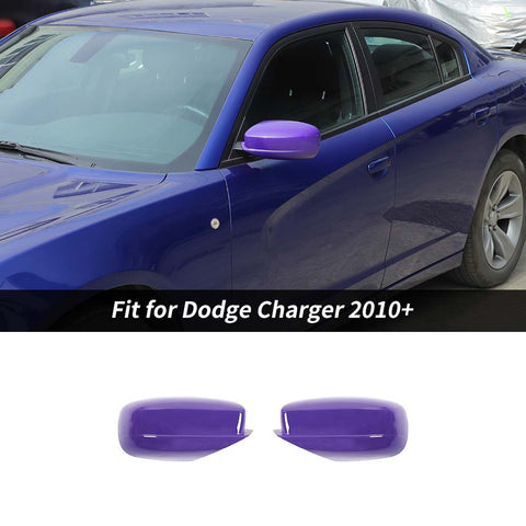 Side Door Mirror Covers Shell Cap Trim Cover for Dodge Charger 2010+｜CheroCar