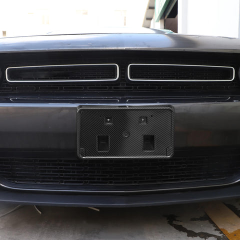For 2010+ Dodge Challenger Front License Plate Holder Bracker Base