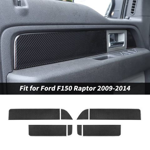 For 2009-2014 Ford F150 Raptor Interior Side Door Cover Stickers Trim