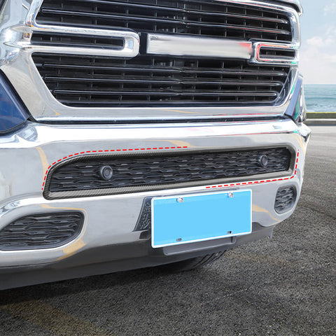 For 2018+ Dodge RAM Front Bumper Grille Cover Trim Decor Frame