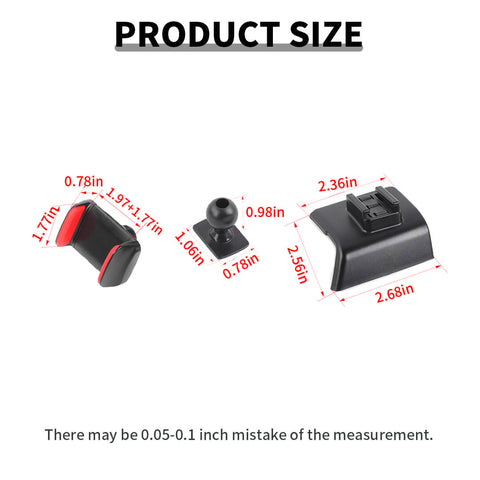 For 2007-2013 Chevy Silverado Center Console Dashboard Phone Mount Holder Stand